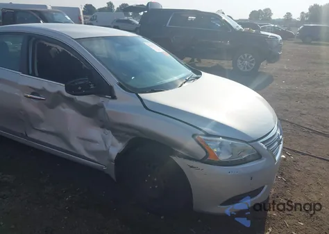 2014 Nissan Sentra S z USA, uszkodzony, nr VIN 3N1AB7AP5EL608659
